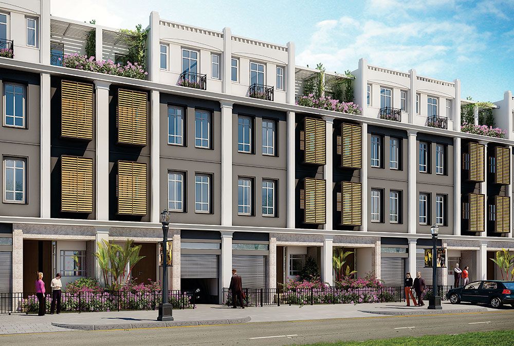 Bán căn góc liền kề hướng Nam xây 3 tầng 1 tum diện tích 117m2 mặt đường lớn Mipec Tố Hữu