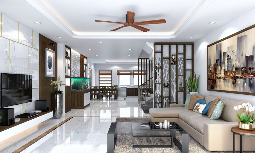 Cho thuê biệt thự đơn lập đầy đủ đồ hướng Tây Nam Louis City Hoàng Mai giá tốt, diện tích rộng