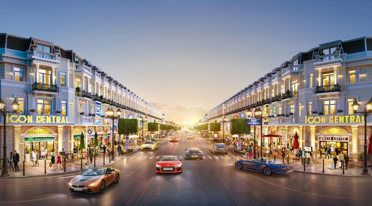 Cho thuê nhà phố shophouse nguyên bản hướng Đông Nam khu Hạnh Phúc Vinhomes Vũ Yên Hải Phòng