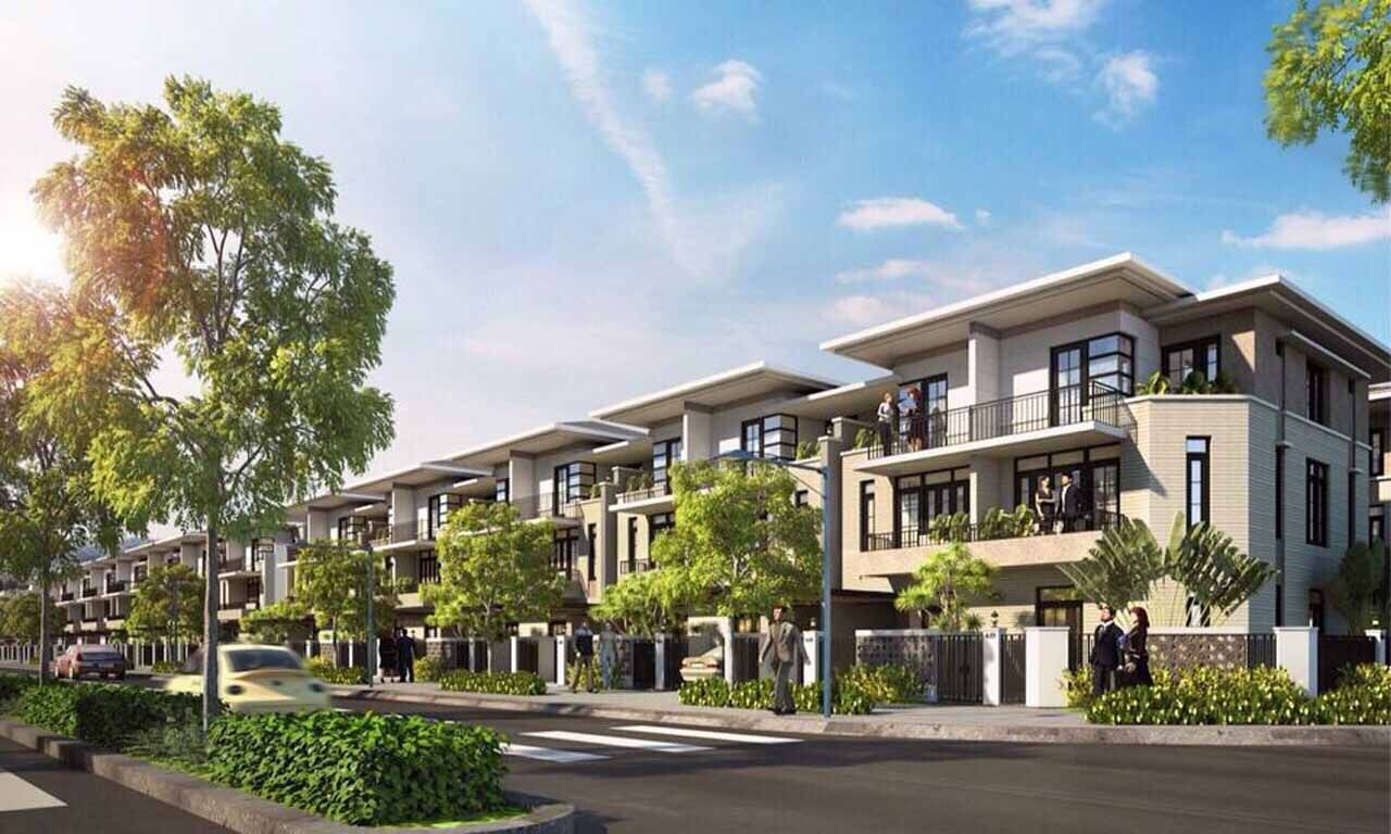 Mua biệt thự căn góc đơn lập hướng Nam đối diện công viên, sân rộng 3 tầng 1 tum Grand Gateway