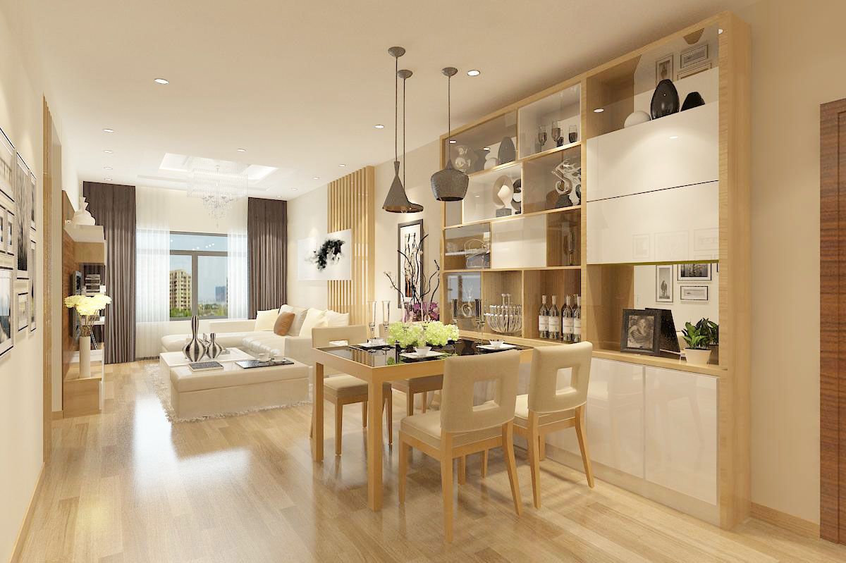 Bán căn hộ 1 phòng ngủ 47m2 ban công view hồ Ngọc Trai hướng đông hoàn thiện đẹp Masteri Waterfront