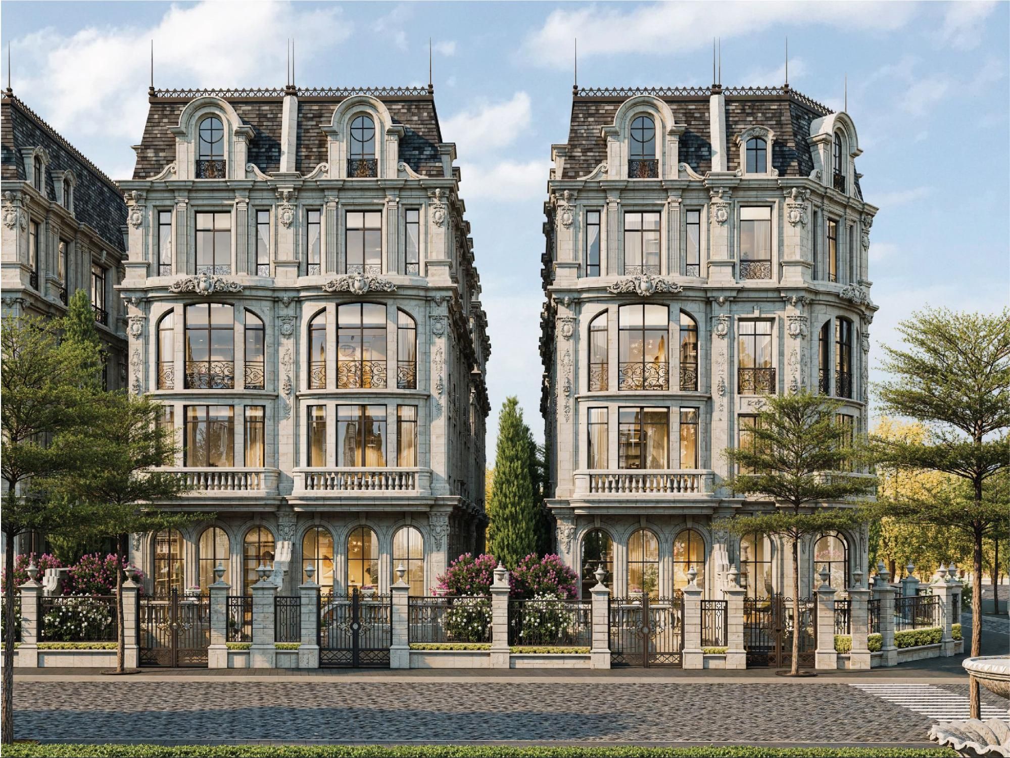 Bán căn góc shophouse Đông Nam 2 mặt thoáng 4 tầng bàn giao ngoài vừa ở vừa KD Noble Palace Hạ Long