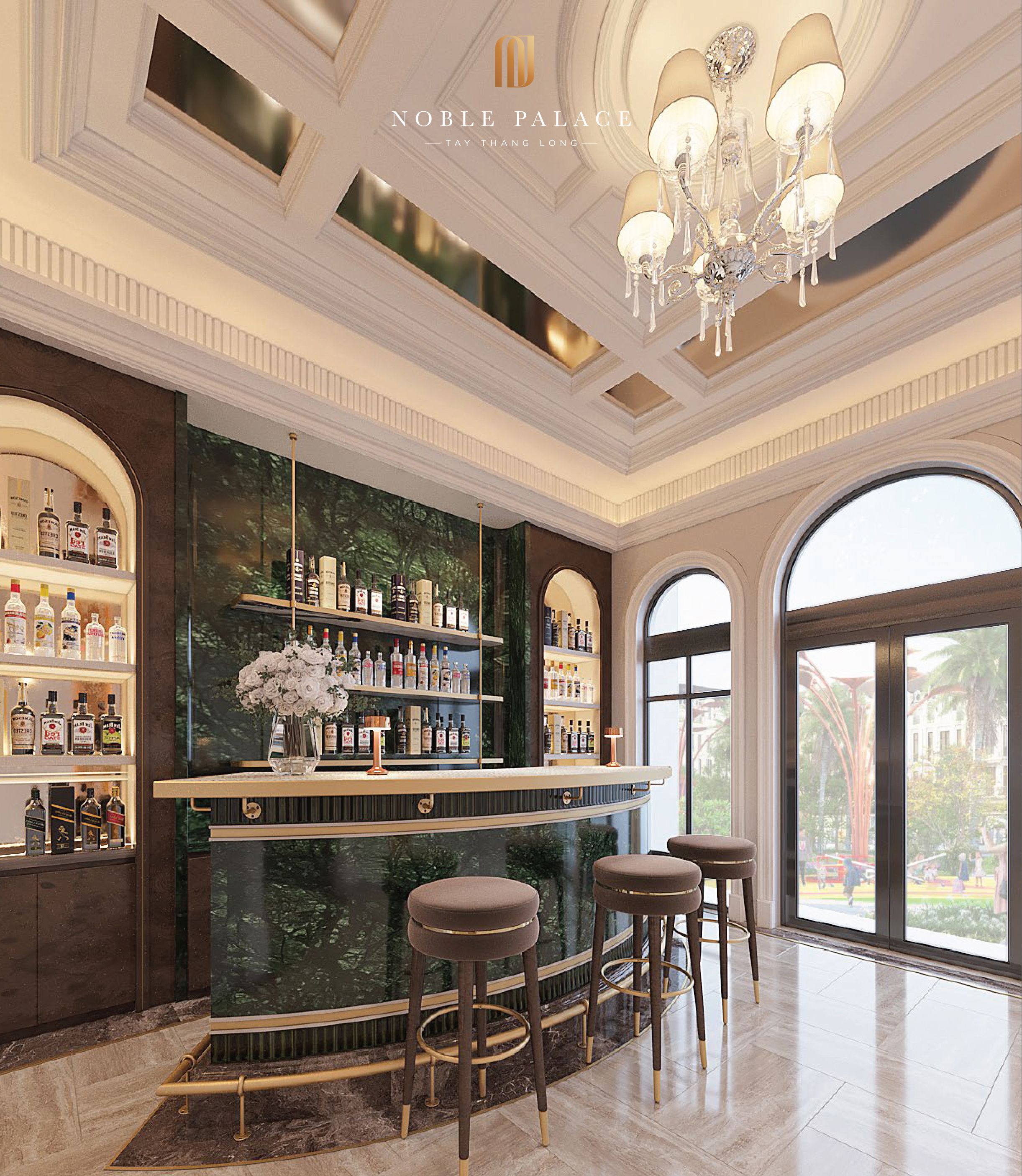 Mua căn góc shophouse ELEGANT phân khu Legacy gần Clubhouse hướng Tây Noble Palace Tây Thăng Long