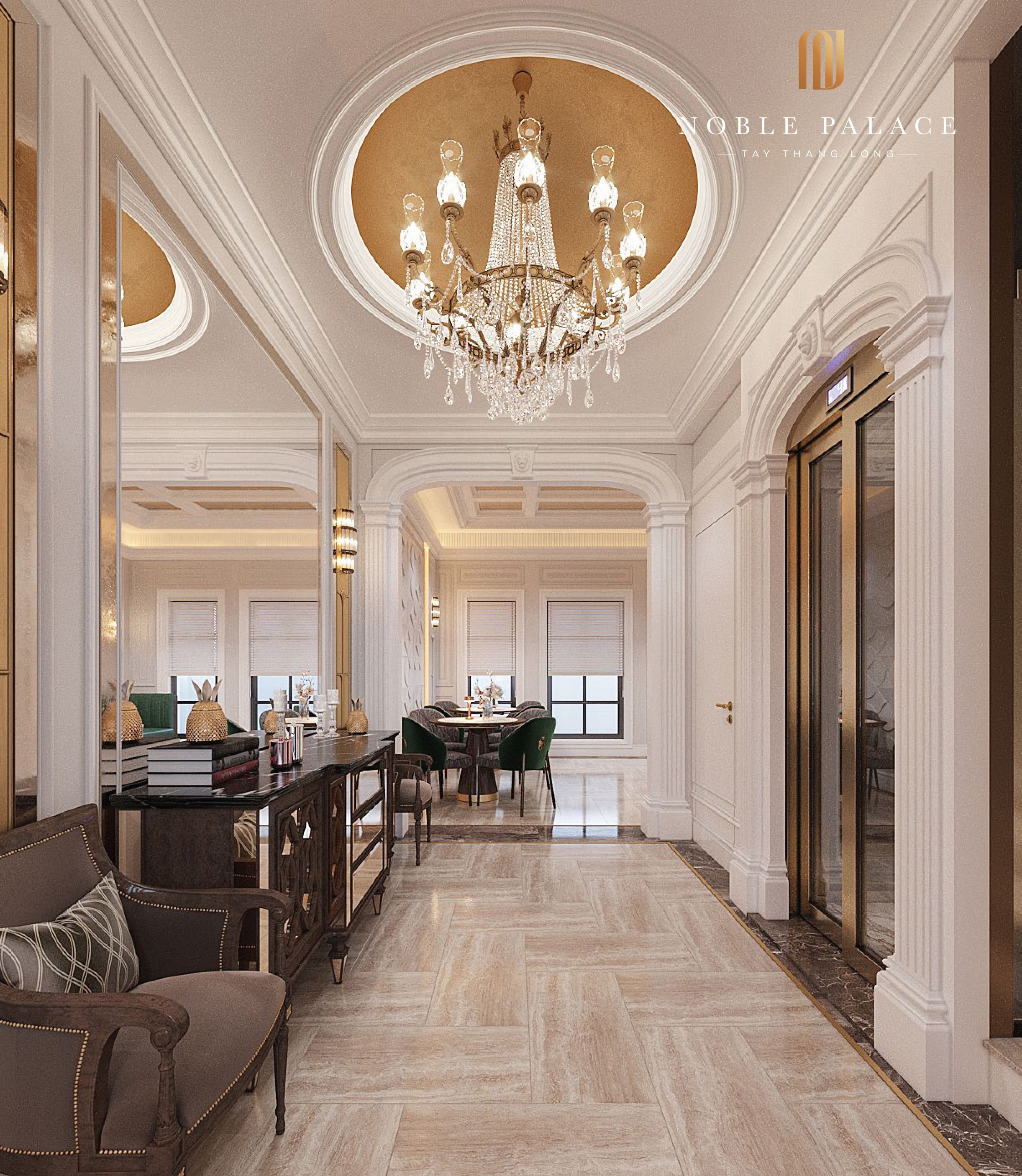 Bán nhà phố shophouse Grand Tây Nam vị trí kinh doanh tốt gần hồ bơi Noble Palace Tây Thăng Long