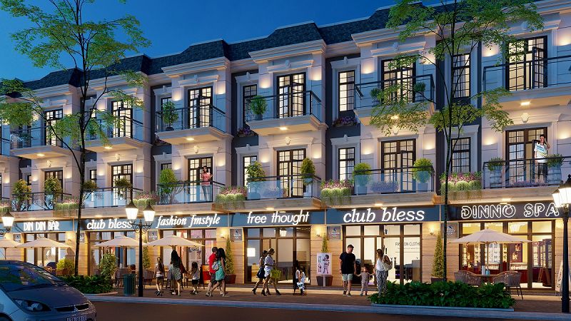 Cần bán shophouse căn góc hướng Đông Bắc, thuận lợi kinh doanh xây thô Sunshine Royal Capital