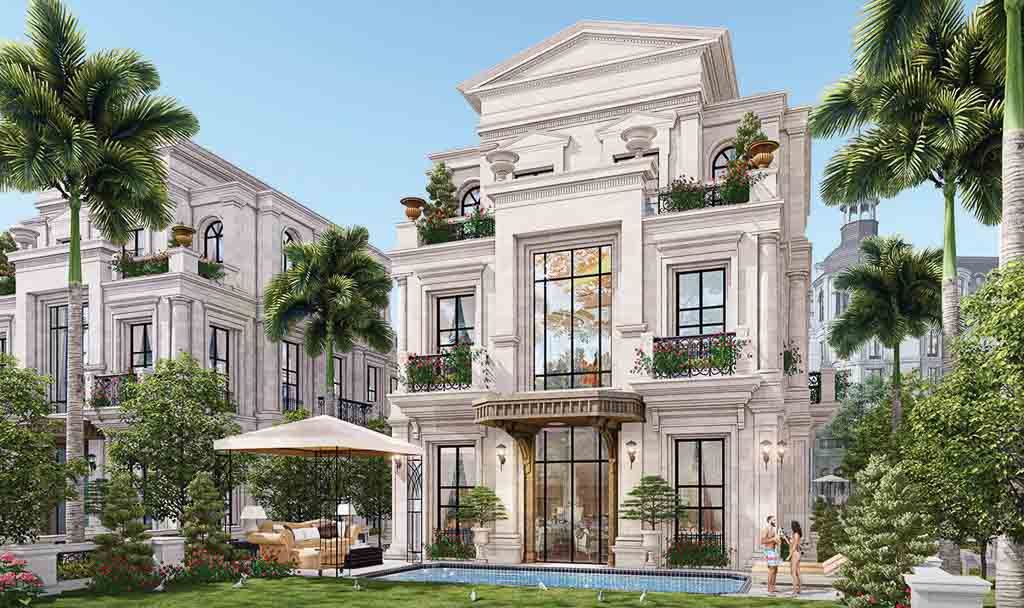 Bán liền kề VIP hoàn thiện đẹp hướng Bắc, gần công viên 4 tầng Sunshine Royal Capital Ciputra Hanoi