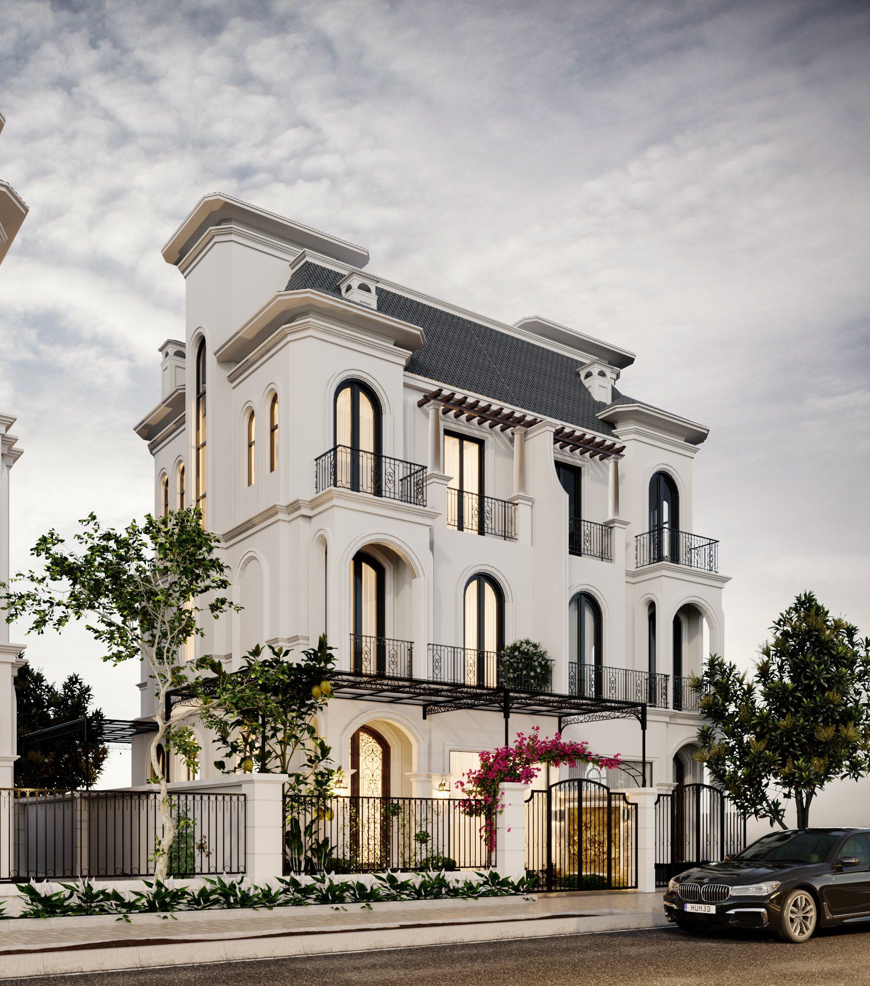 Cho thuê biệt thự đơn lập Hải Âu 06, đường 20m, view công viên Vinhomes Ocean Park 2 The Empire