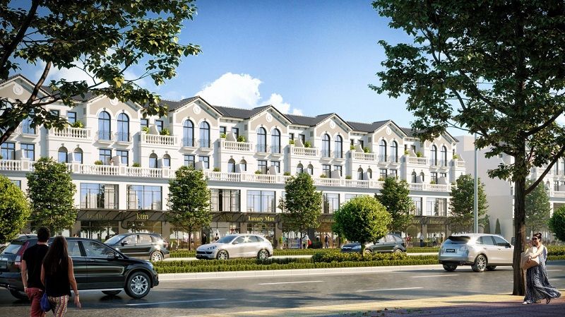 Bán nhà liền kề Nguyệt Quế hướng chính Bắc Vinhomes Star City - DT: 95m2/4 tầng - MT: 6m