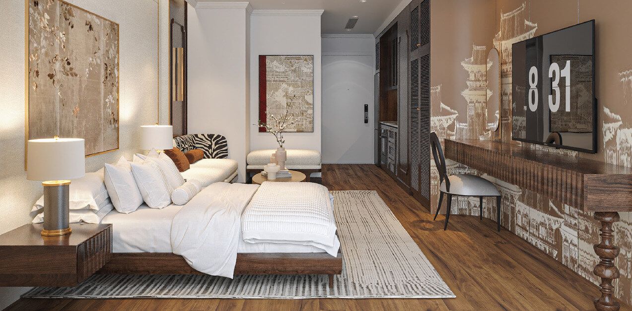 Cho thuê căn hộ Studio Sunshine Legend City hướng Đông Nam – Vị trí đẹp, kết nối thuận tiện
