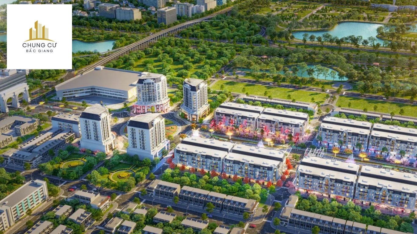 Bán căn hộ 2PN The InterOne Bắc Giang hướng Nam – View quảng trường trung tâm thành phố, giá ưu đãi