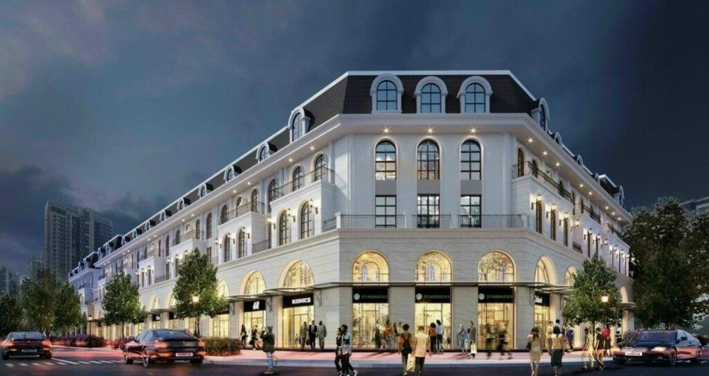 Thuê căn góc shop Boutique 2 mặt tiền khu GUM sửa sang kinh doanh Vinhomes The Gallery Giảng Võ