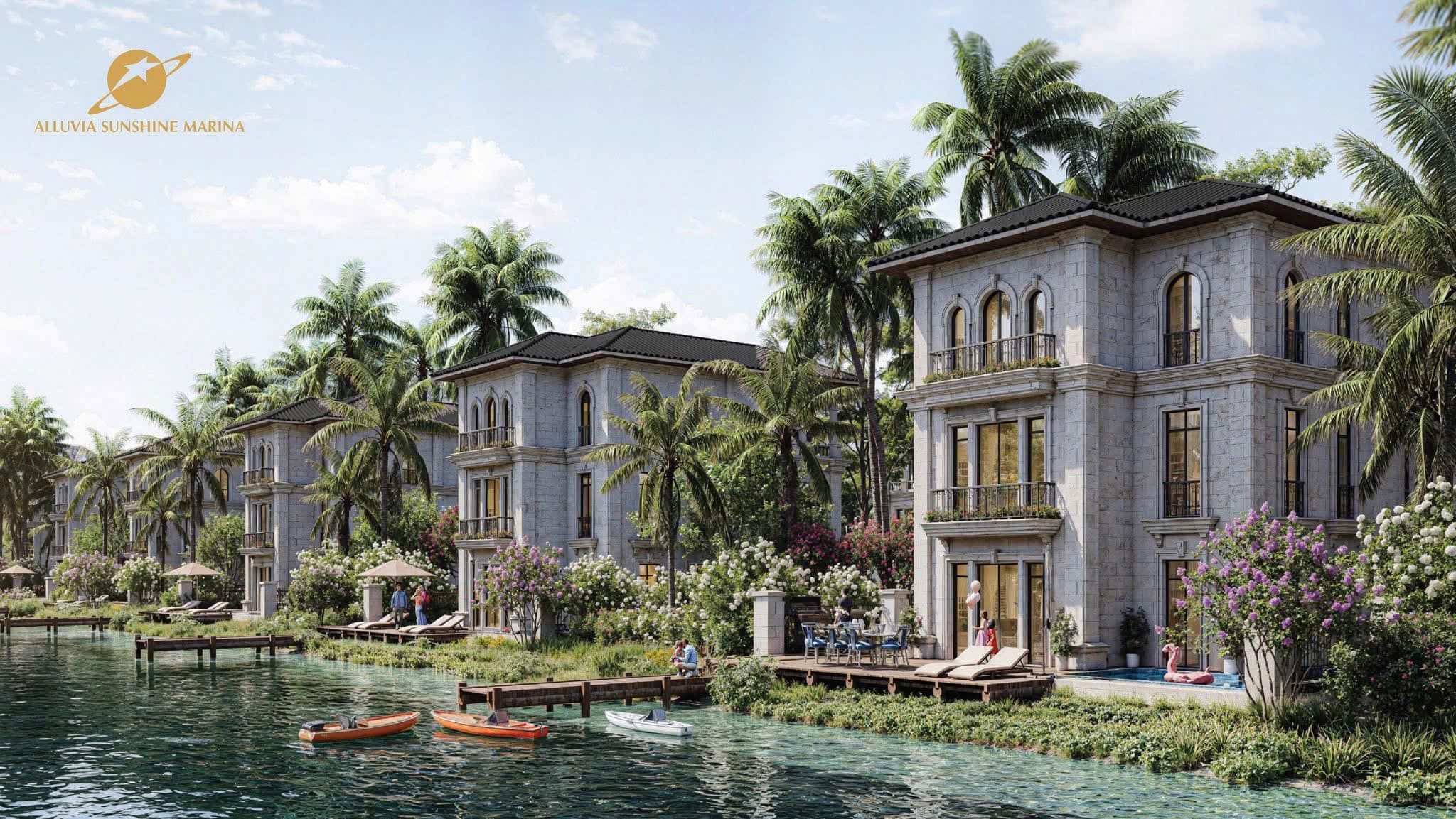 Cần bán shophouse Tây Tứ Trạch Kinh doanh thuận lợi - Mặt tiền 6m Alluvia Sunshine Marina Văn Giang