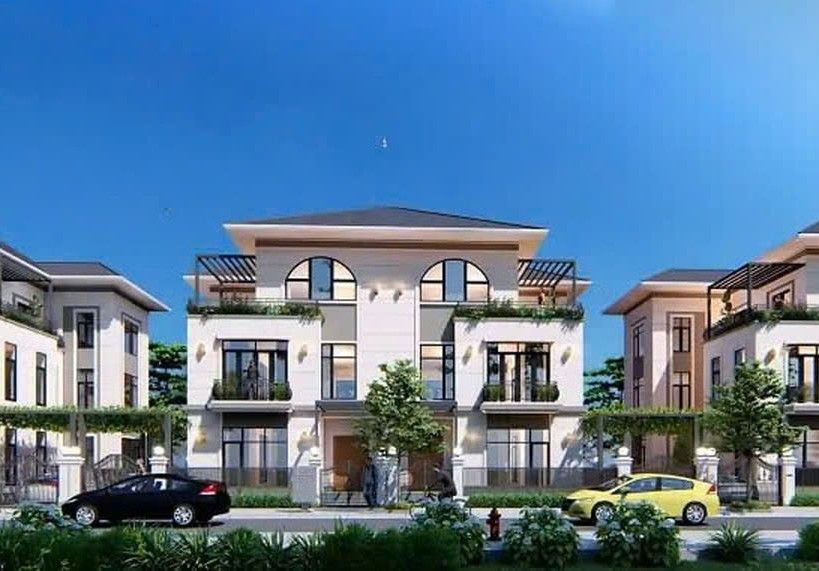 Cần bán biệt thự góc đơn lập Đông Nam mặt tiền 6m x 3 tầng 1 tum Sun Group Bắc Ninh giá VIP