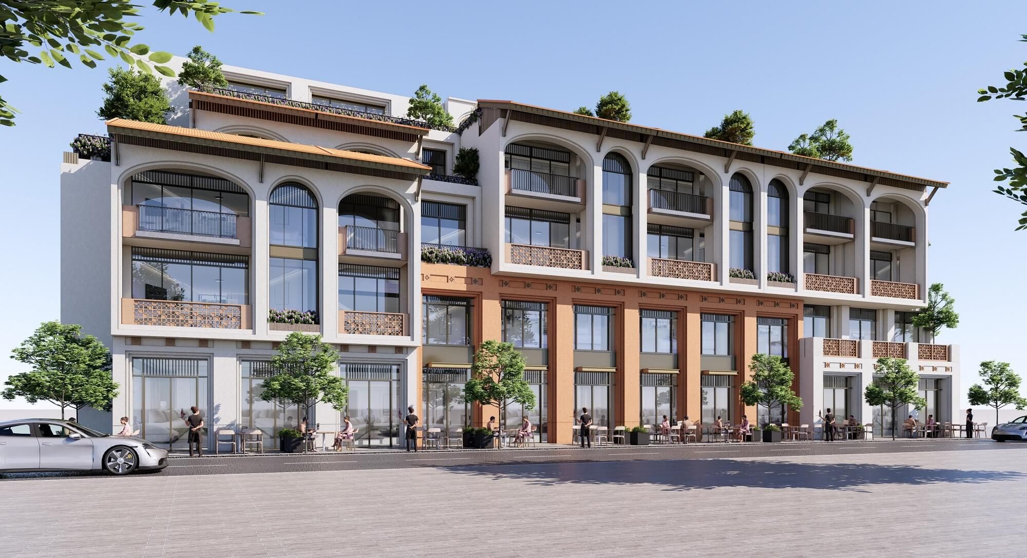 Mua nhà liền kề chính Tây - DT: 75m2 x 4 tầng vị trí đẹp kinh doanh Charmora City Nha Trang
