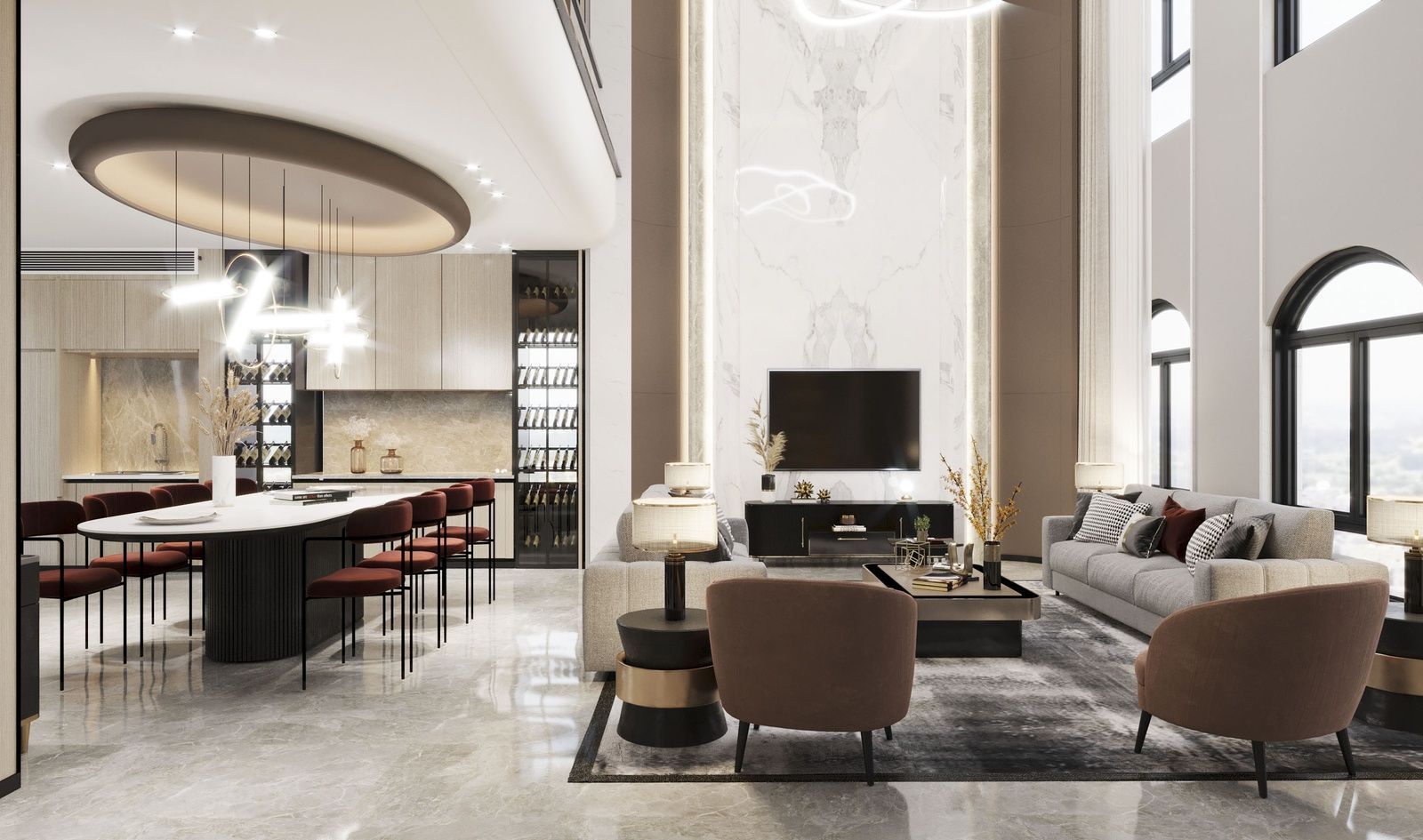Chính chủ cho thuê biệt thự The Diamond Park Mê Linh diện tích 300m2, hướng chính Nam view thoáng