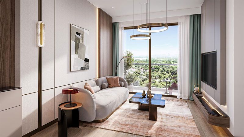 Bán căn hộ 2PN 78m² The InterOne Bắc Giang hướng Tây Bắc – Không gian yên tĩnh, thoáng mát
