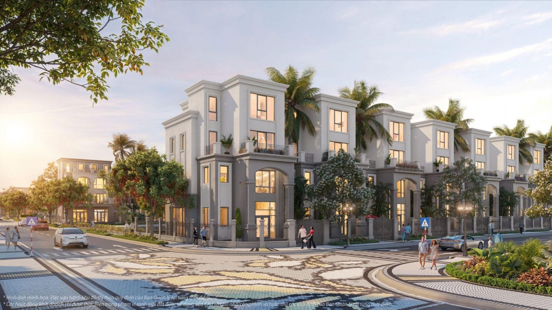Cho thuê biệt thự căn góc Hừng Đông đầy đủ nội thất tại Vinhomes Wonder City Đan Phượng