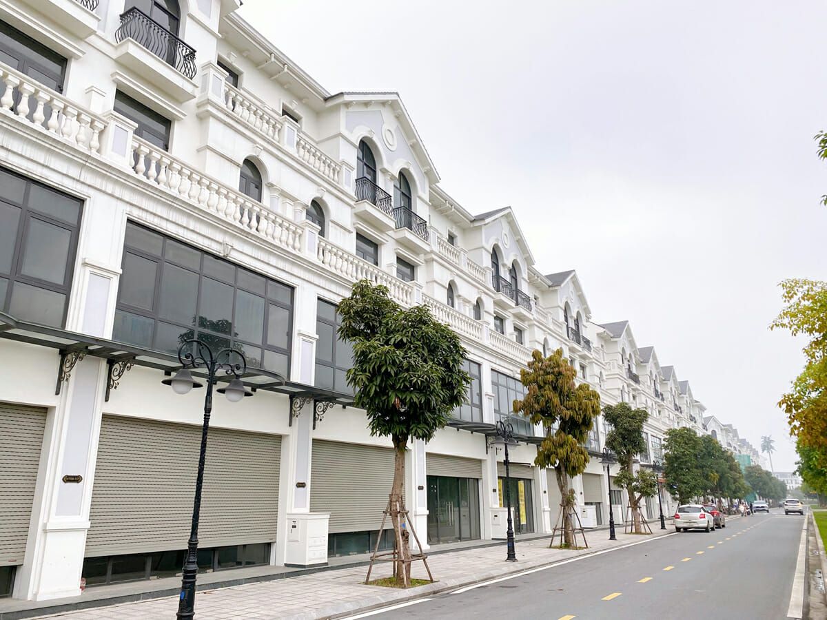 Cho thuê shophouse Phố Biển 110m2 Vinhomes Ocean Park 3