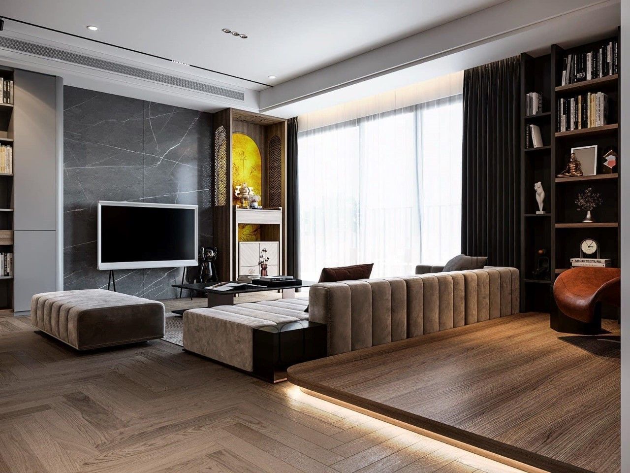 Bán căn hộ 3 phòng ngủ diện tích 112m2 full đồ hướng chính Nam chung cư Jade Square Phạm Văn Đồng