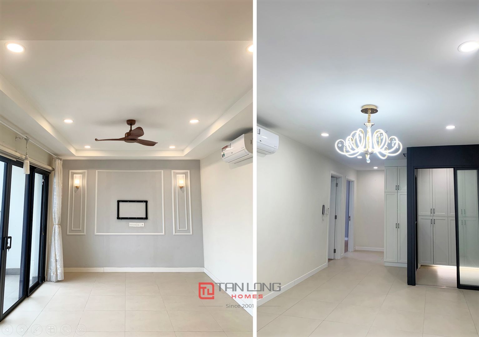 Cho thuê căn hộ 3 ngủ 118m2 đồ cơ bản giá tốt tại Novo Kosmo Tây Hồ