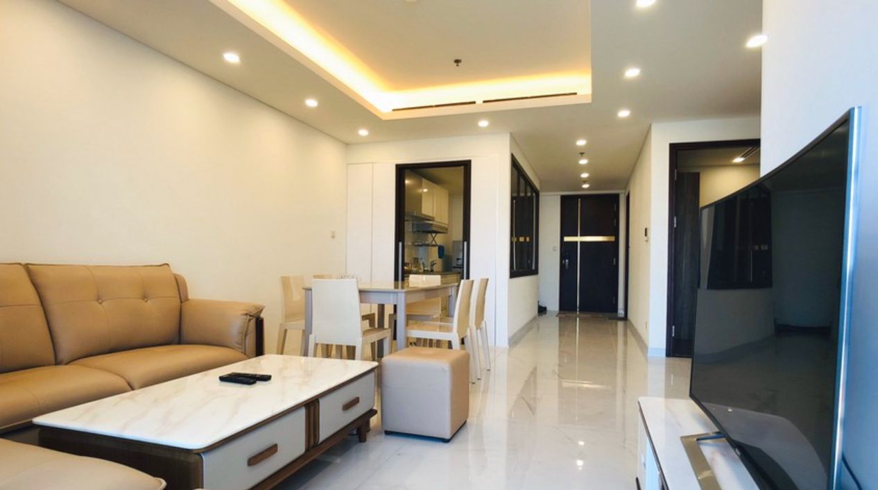 Cho thuê căn hộ chung cư Hanoi Aqua Central căn góc 4 ngủ nội thất hiện đại