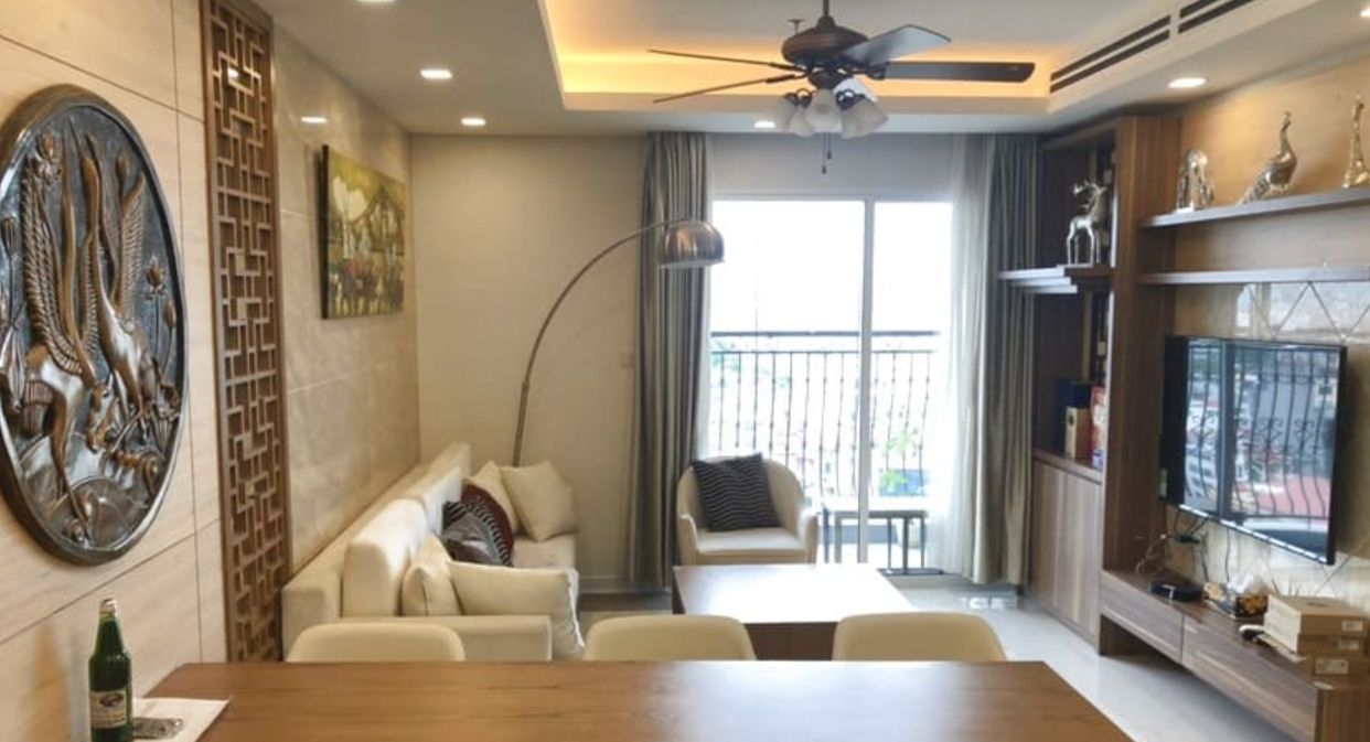 Cho thuê căn hộ chung cư Hanoi Aqua Central căn hộ 3 ngủ loại nhỏ