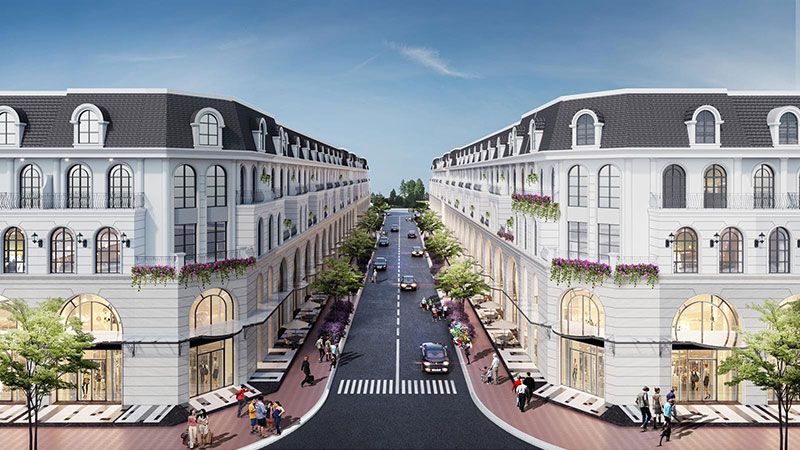 Cho thuê nhà phố shophouse KĐT Mỹ Hưng Cienco 5, mặt tiền đẹp để kinh doanh, hướng Tây Tứ Trạch