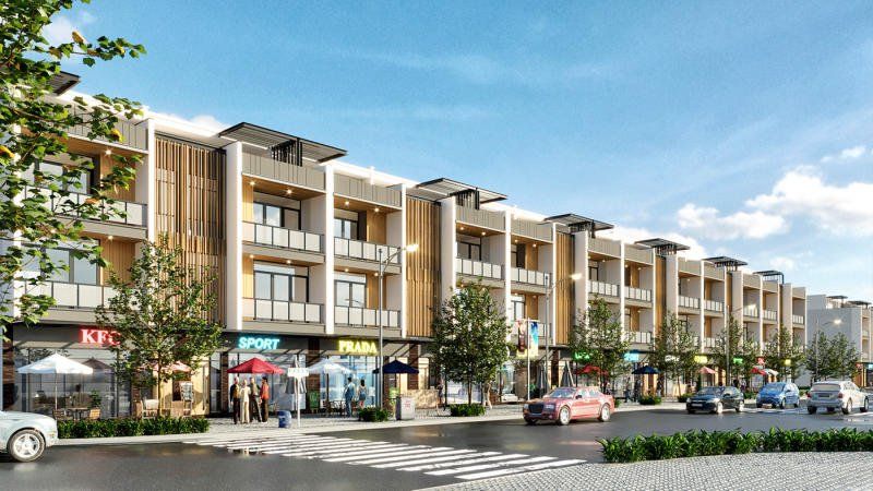 Cho thuê liền kề đầy đủ nội thất giá tốt vài bước ra vườn hoa xây 4 tầng DT 67m2 Mê Linh New City