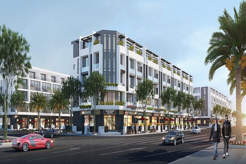 Bán căn góc shophouse hướng Bắc vừa ở vừa kinh doanh Thịnh Vượng Vinhomes Cổ Loa xây thô bên trong