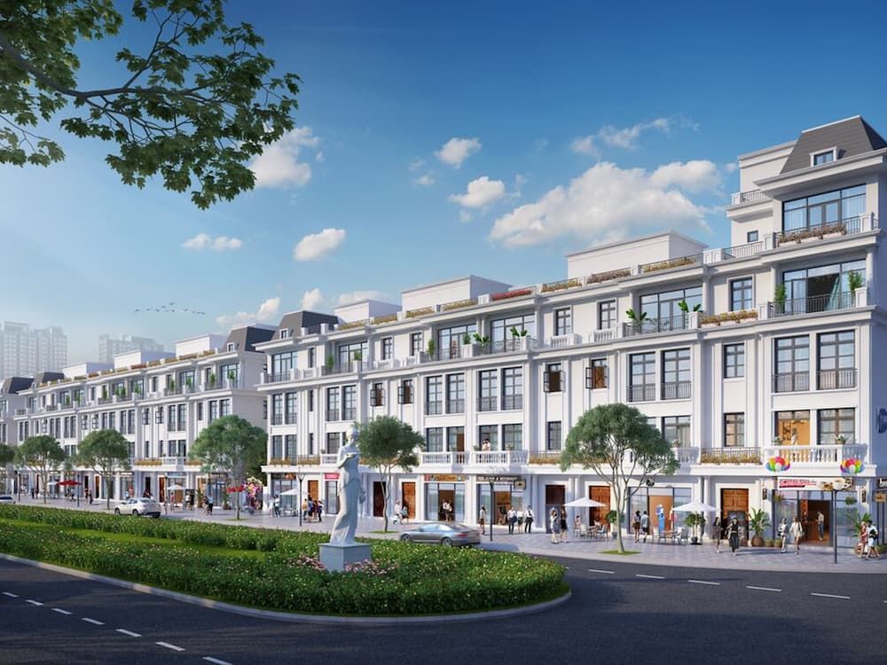 Cho thuê shophouse 98m2 x 3 tầng, MT 6m tại WestPoint Nam Đường 32