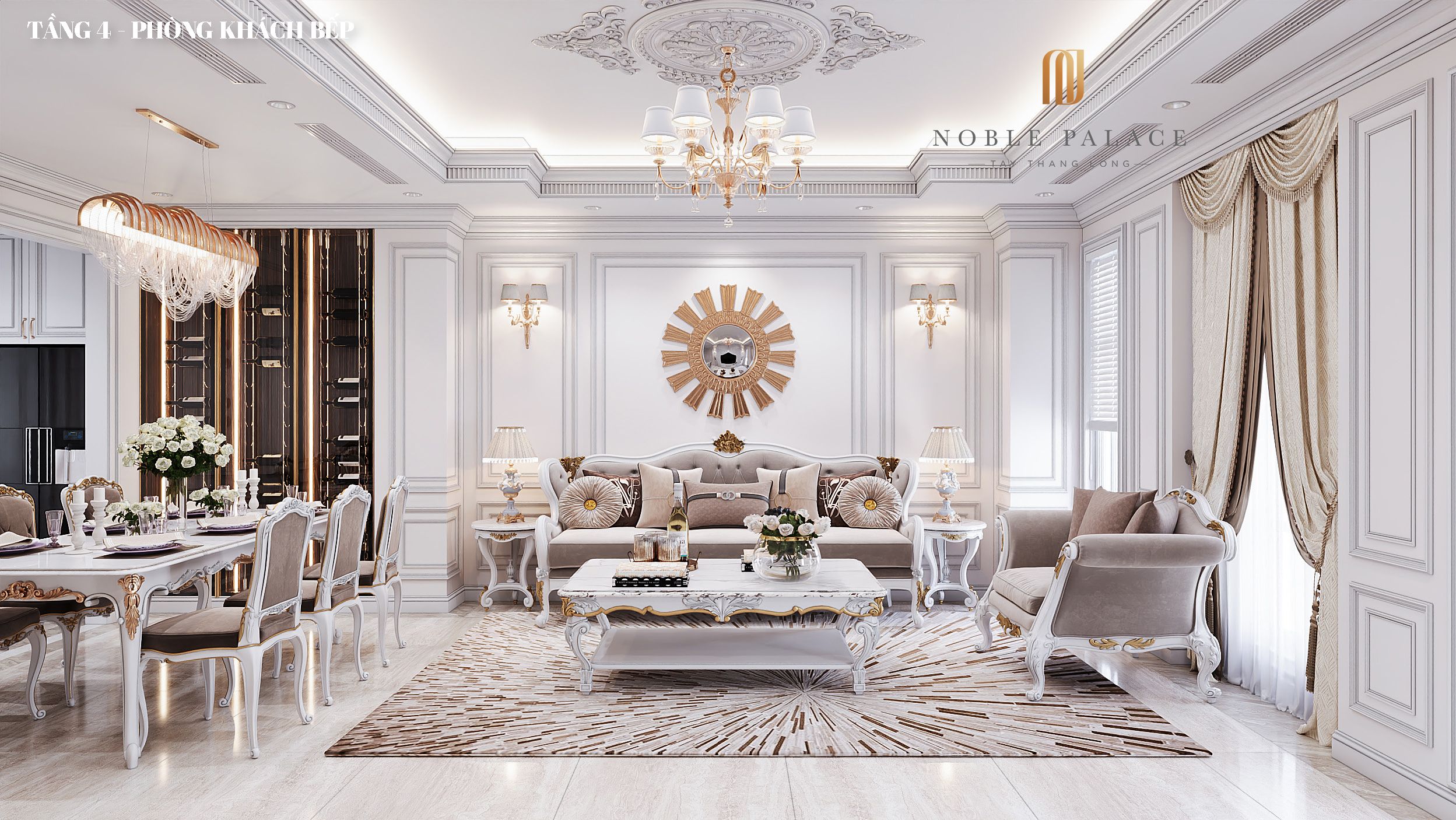 Bán nhà phố shophouse ELEGANT khu LEGACY 4 tầng hướng Bắc MT 7m Noble Palace Tây Thăng Long
