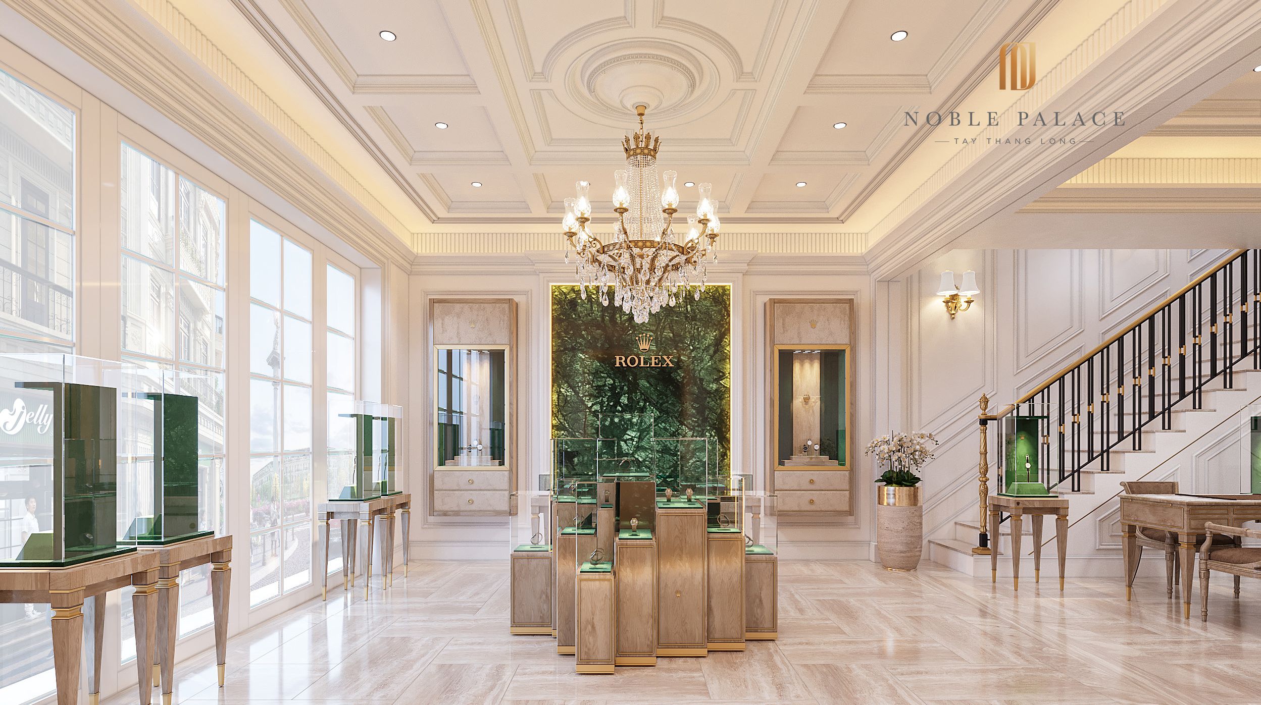 Bán nhà phố shophouse ELEGANT diện tích 164m2 x 4 tầng hướng Đông Noble Palace Tây Thăng Long