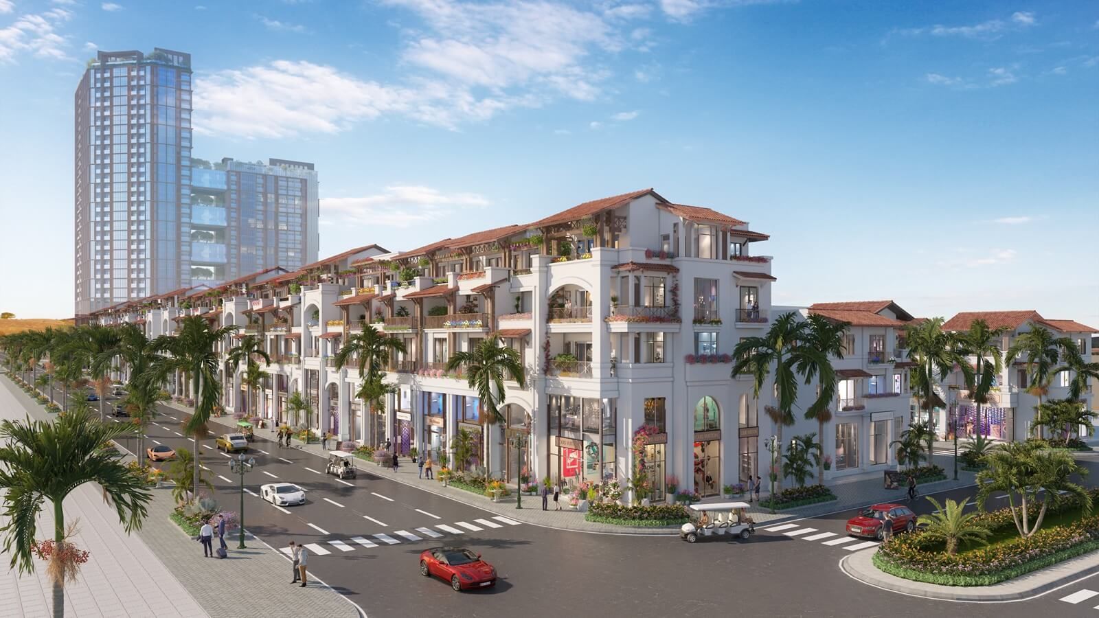 Bán shop thương mại Tây Bắc MT: 6m VT đẹp kinh doanh - Xây thô mặt trong 4 tầng Eldorado Riverside