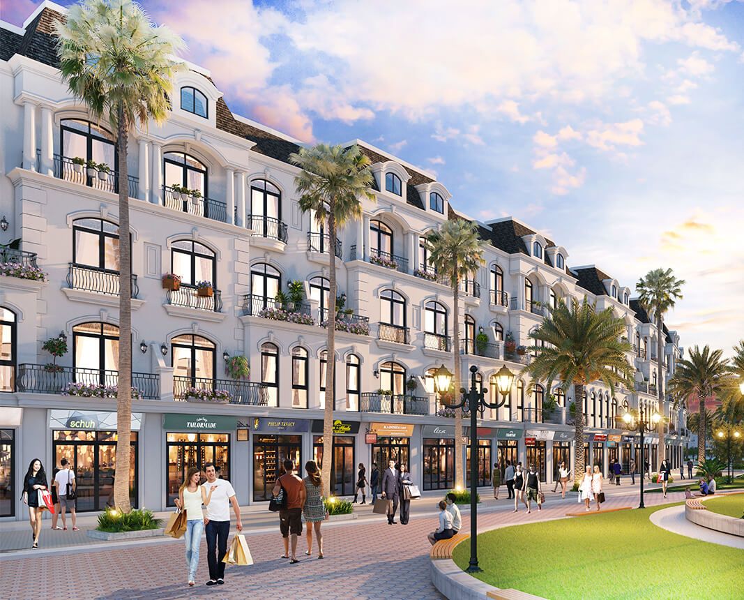 Bán shophouse Mipeco Nha Trang hoàn thiện mặt ngoài hướng Bắc vừa ở, vừa kinh doanh x 4 tầng