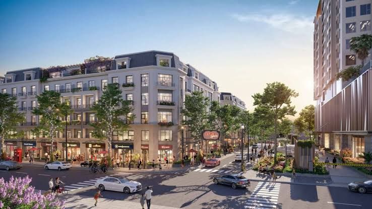 Bán liền kề chính Nam VT đẹp kinh doanh x 4 tầng 1 tum Eldorado Riverside Hữu Lũng, Lạng Sơn