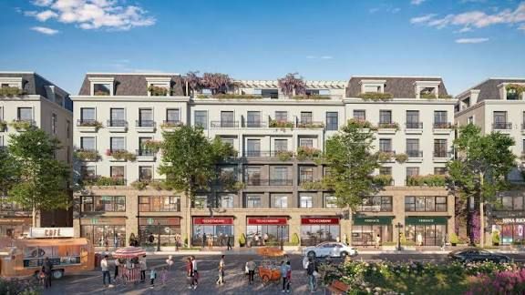 Bán liền kề Đông Tứ Trạch diện tích 97m2 x 4 tầng gần vườn hoa Eldorado Riverside Lạng Sơn