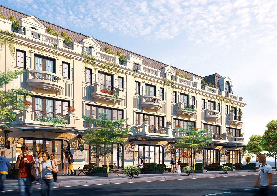 Cho thuê nhà phố shophouse phố Bắc North The Centric Masterise Hải Phòng, giá ưu đãi