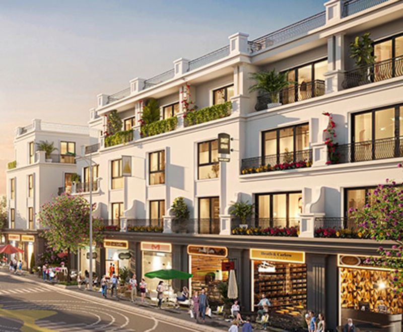 Bán liền kề góc Thiên Đường Nhiệt Đới hướng Tây Nam DT đất 60m2, DTXD: 194m2 Vinhomes Hạ Long
