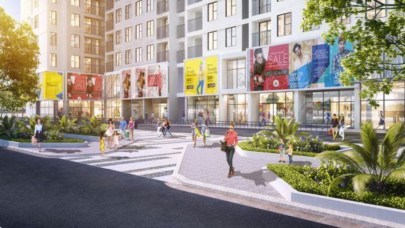 Cho thuê shophouse khối đế vị trí đẹp nhất Lumi Hà Nội