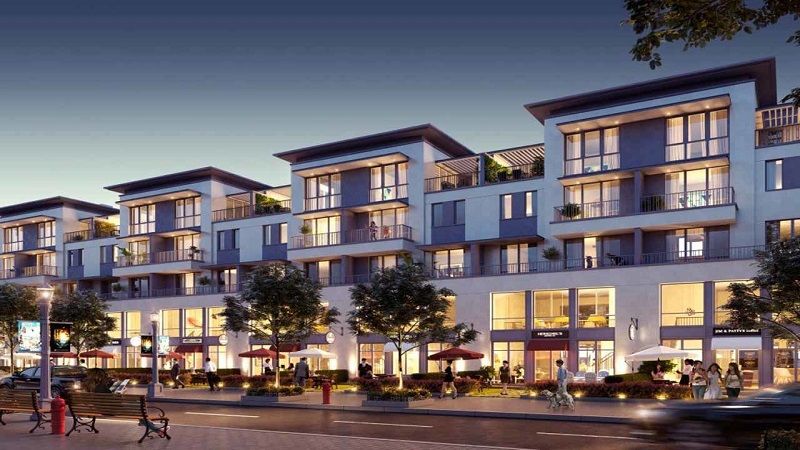 Cần cho thuê nhà phố shophouse Vinhomes Gardenia, gần chung cư, hướng Đông