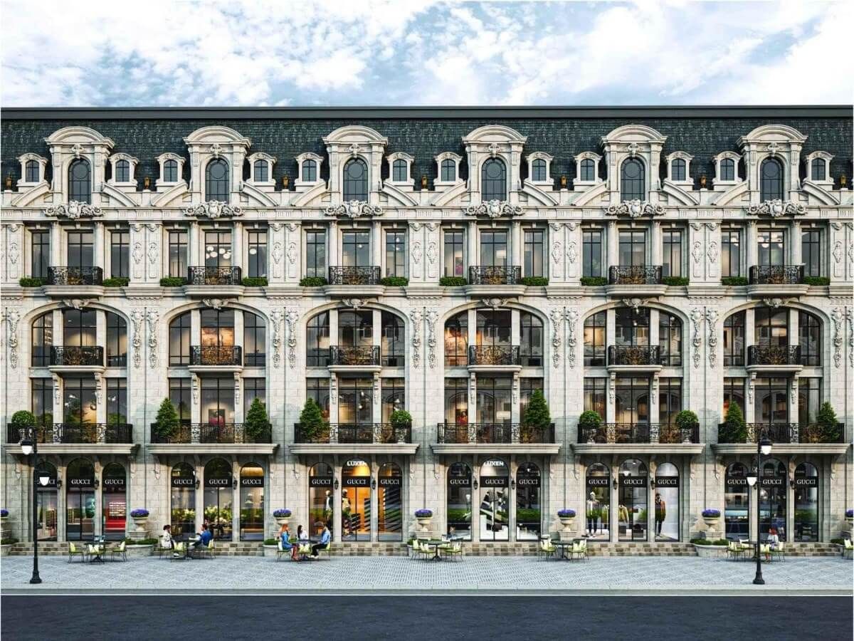 Cần bán shophouse chính Nam xây thô bên trong 4 tầng kế cận hồ Noble Palace Riverisde Phúc Thọ