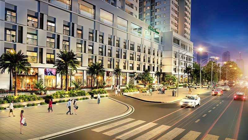 Cần bán shop chân đế căn góc, mặt tiền rộng, hướng tây bắc The Sola Park Imperia Smart City