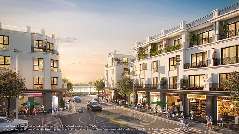 Bán nhà phố shophouse hướng Đông Bắc Nhật Nguyệt phù hợp kinh doanh xây thô Vinhomes Global Gate
