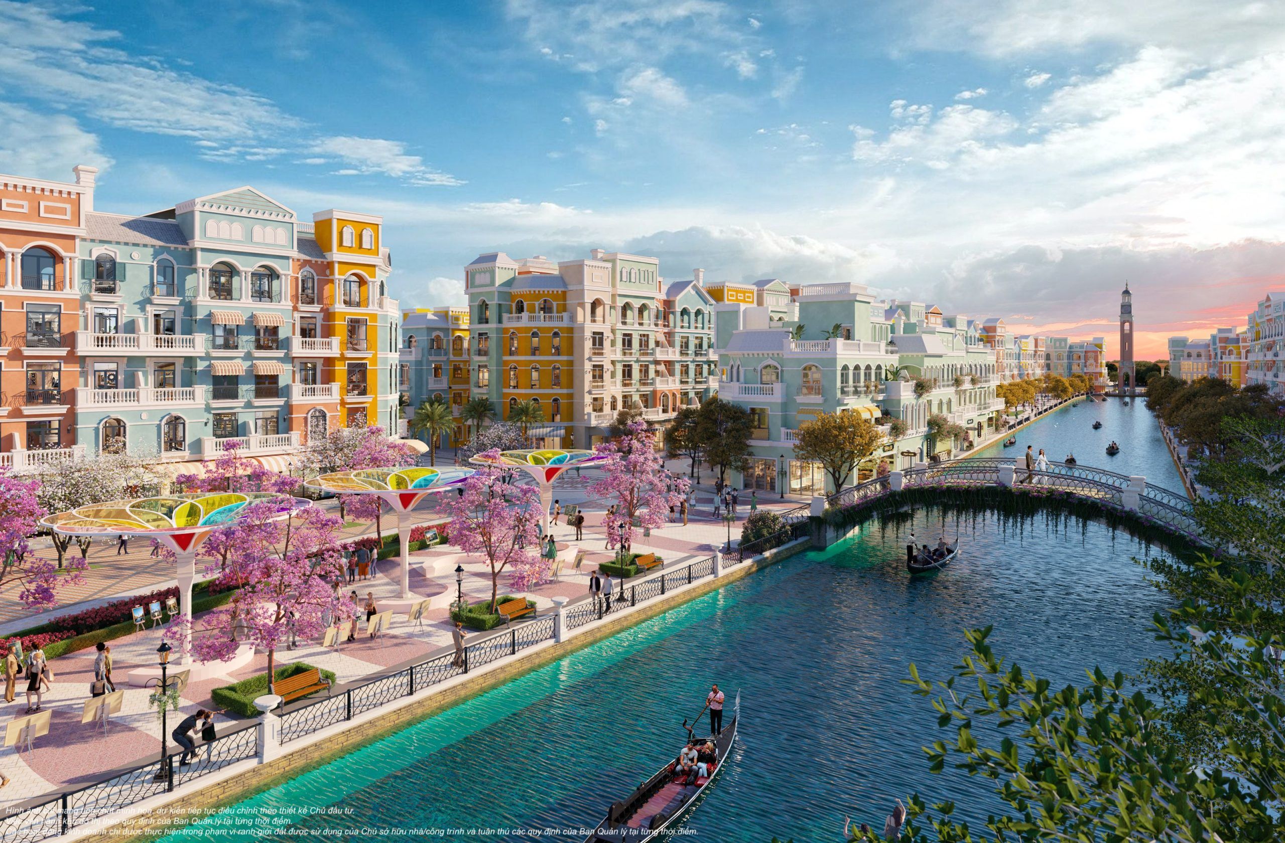 Cho thuê shophouse phân khu The Venice - Mega Grand World - 110m2 x 5 tầng