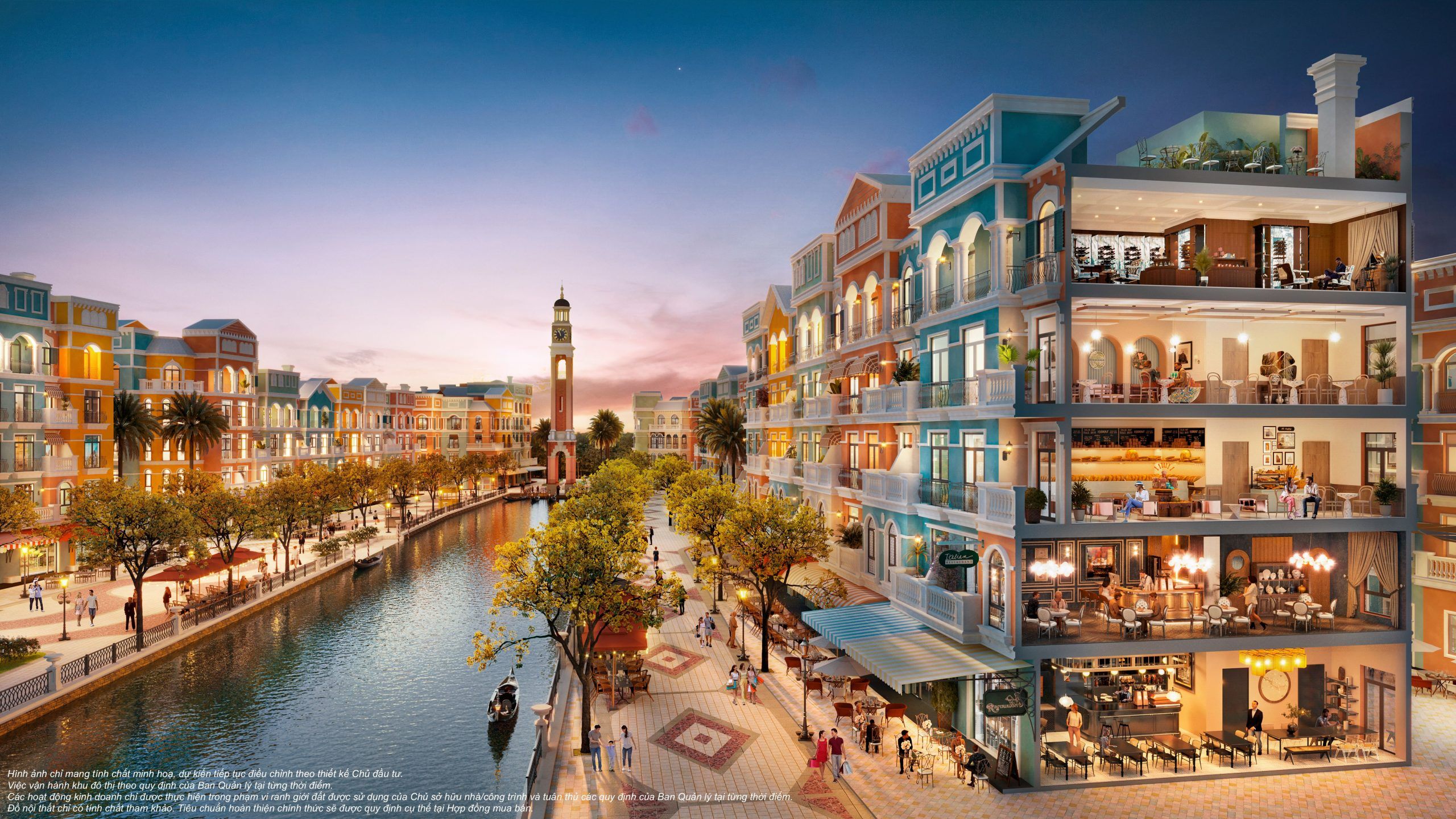 Bán shophouse Mega Grand World - Phân khu The Venice - 97m2 x 5 tầng