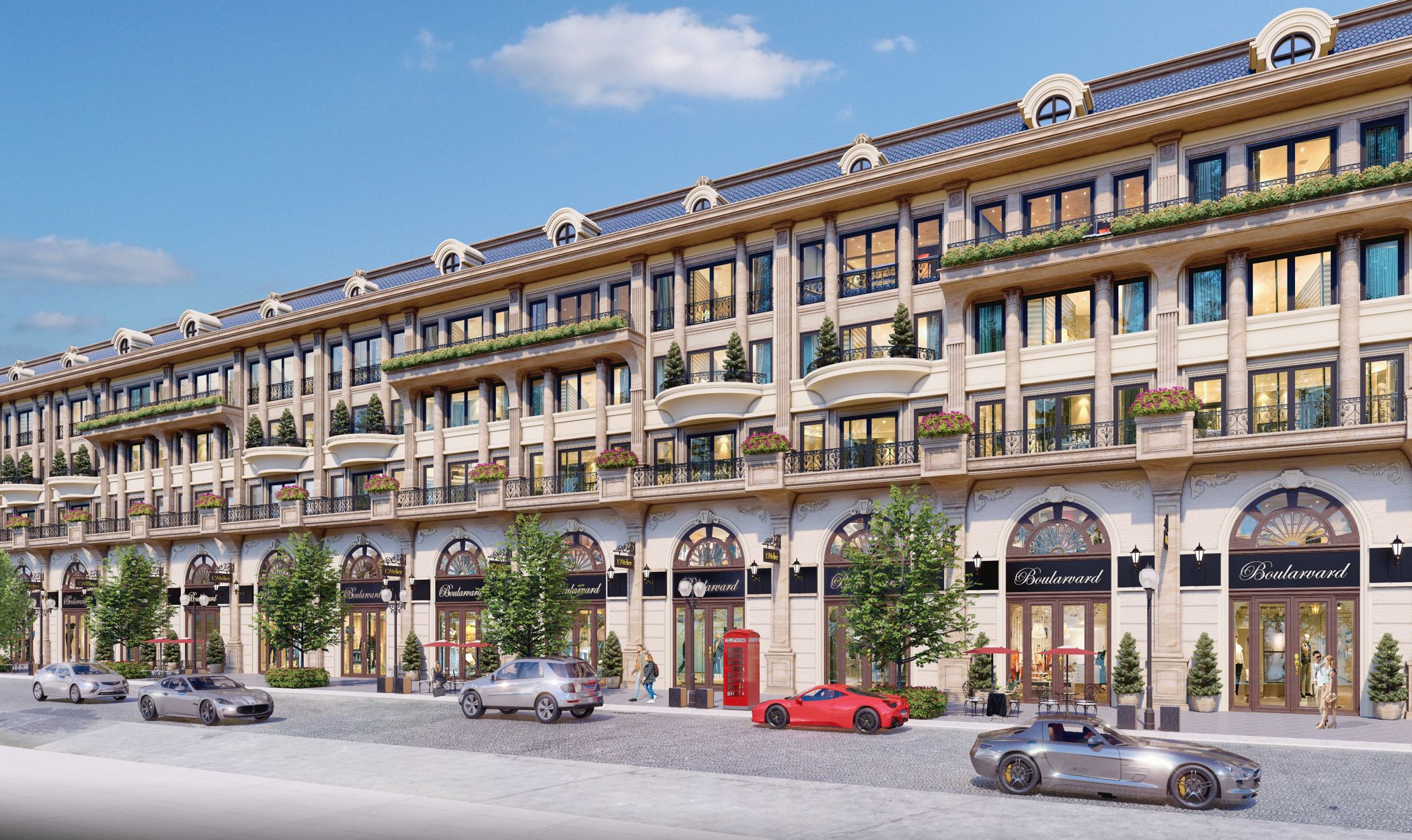 Bán shophouse căn góc Vinhomes Hạ Long Xanh 130m2 x 3 tầng, bàn giao hoàn thiện mặt ngoài