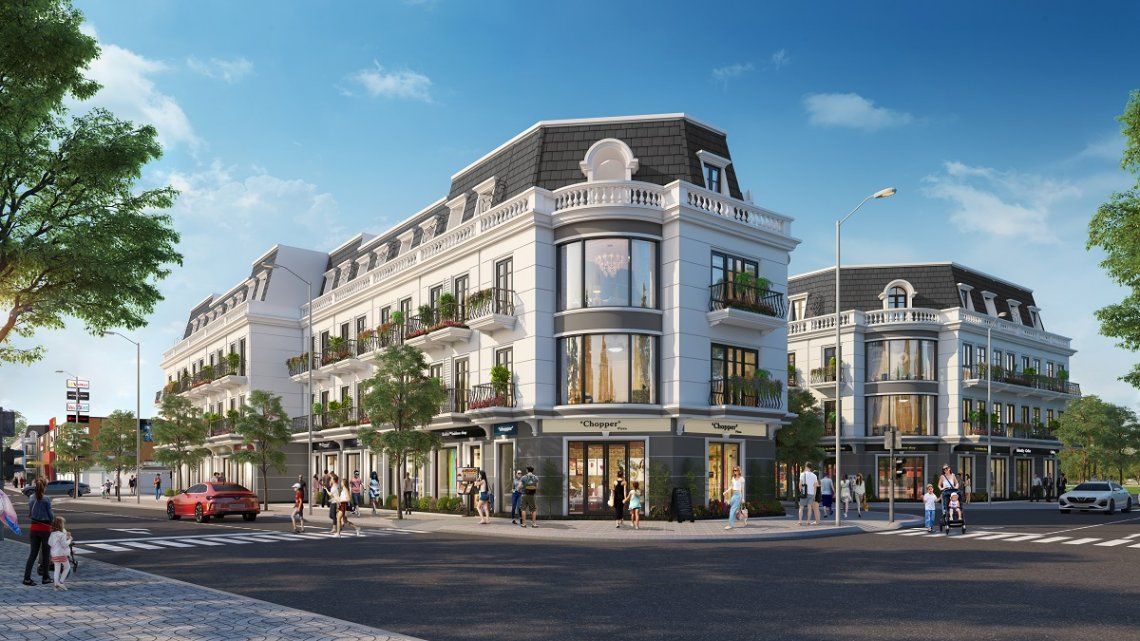 Cho thuê shophouse San Hô hoàn thiện đẹp, chưa có đồ Vinhomes Marina Hải Phòng diện tích: 120m2
