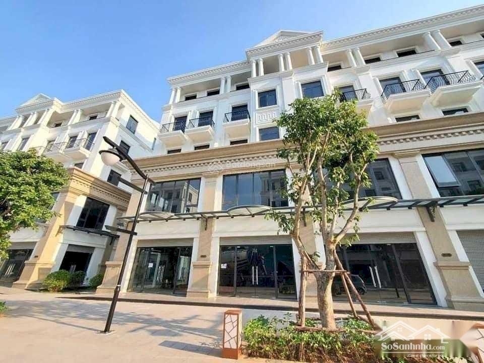 Cho thuê shophouse Vịnh Tây cạnh lô góc, giá tốt nhất thị trường Vinhomes Ocean Park 3 The Crown