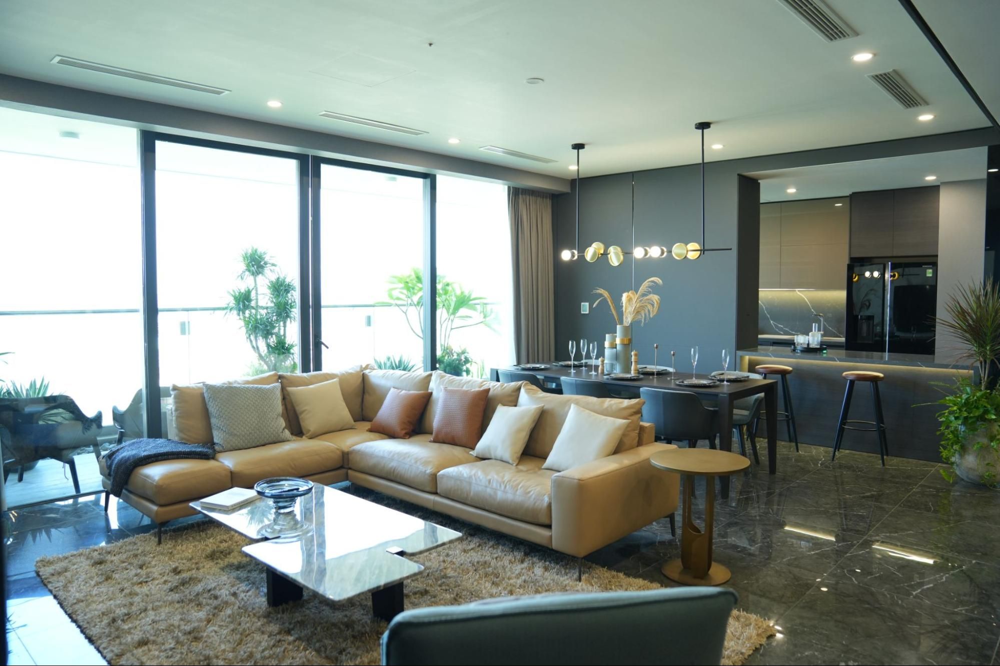 Bán Sky Villa Sunshine Crystal River - Diện tích: 178m2 - Nội thất hoàn chỉnh sang trọng