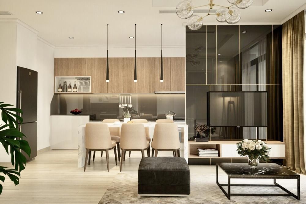 Cho thuê Penthouse D'Le Roi Soleil Xuân Diệu - DT: 345m2/4PN - Hướng Đông Nam